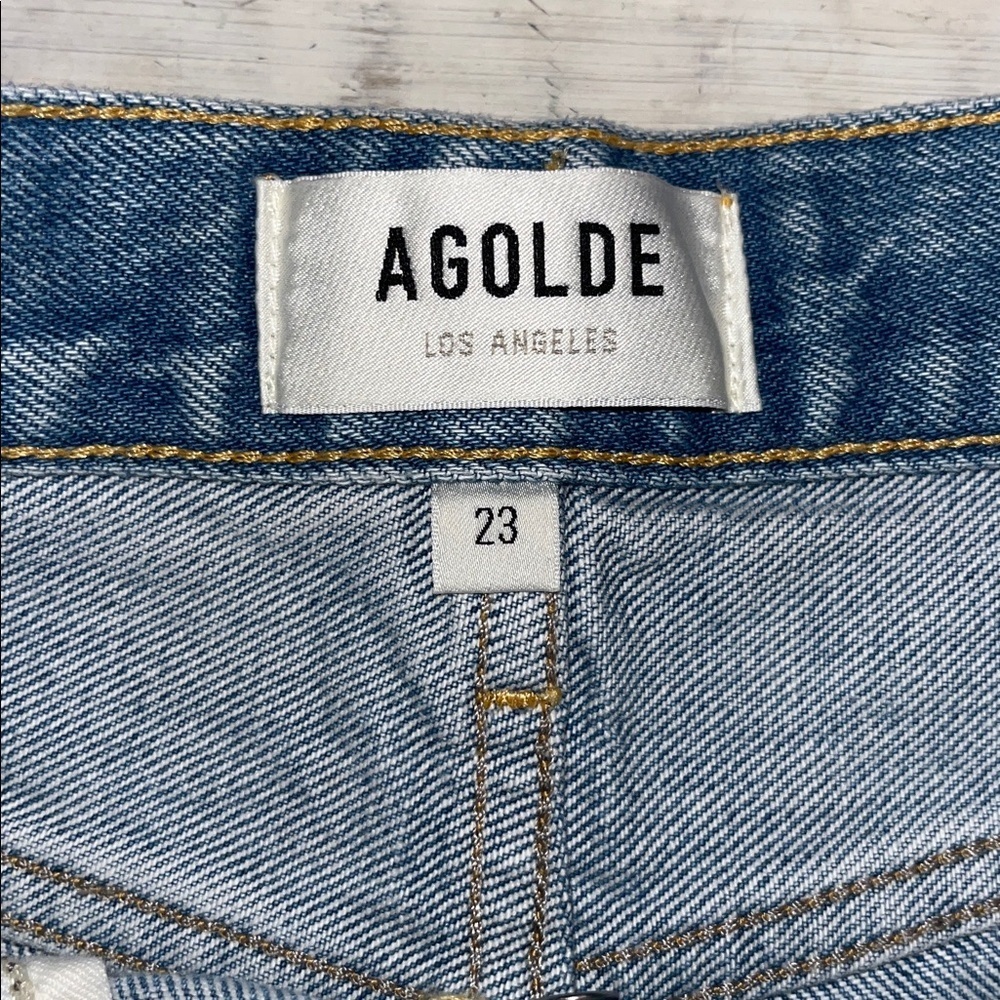 AGOLDE Parker Vintage Cut Off Short | size 23 - Picture 4 of 9